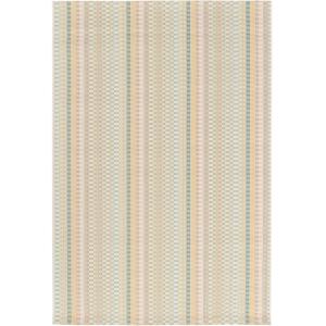 Tapis géométrique extérieur-intérieur dans des tons pastel…