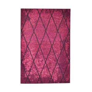 Tapis graphique et brillant tissé machine Baie 80x150 cm
