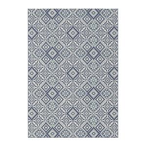 Tapis graphique intérieur extérieur NAZARE