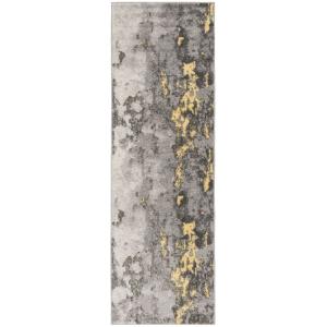 Tapis Grey / Yellow 76 X 183 cm