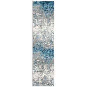 Tapis Gris/Bleu 61 X 244 cm