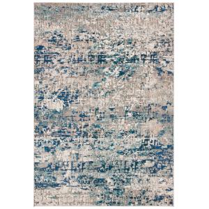 Tapis Gris/Bleu/Multicolore 160 X 229 cm