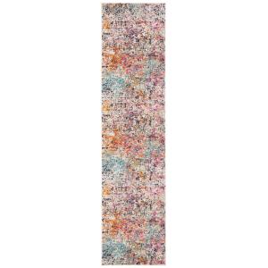 Tapis Gris/Rose/Multicolore 61 X 91 cm