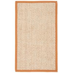 Tapis Herbe de mer Marron 122 X 183 cm