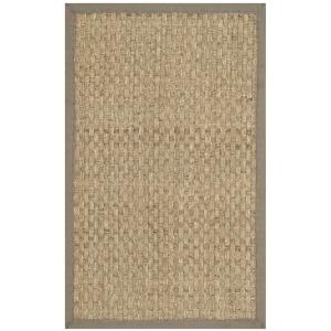 Tapis Herbe de mer Natural / Grey 76 X 122 cm
