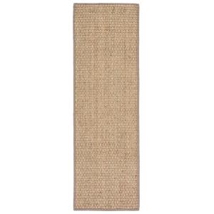 Tapis Herbe de mer Natural / Grey 76 X 244 cm