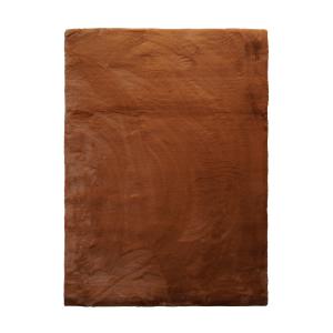 Tapis imitation fourrure extra-doux marron clair 160x220