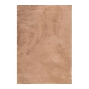 Tapis imitation fourrure lapin doux tufté rose poudré 120x1…