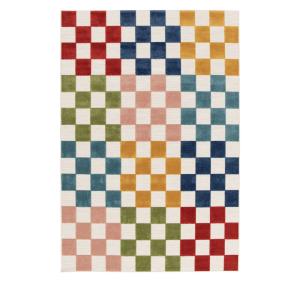 Tapis int/ext géométrique - 120x170cm Multicolore Polypropy…