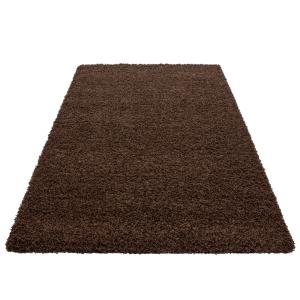 Tapis intérieur à poils longs Marron-300x400