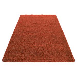 Tapis intérieur à poils longs Terracotta-100x200