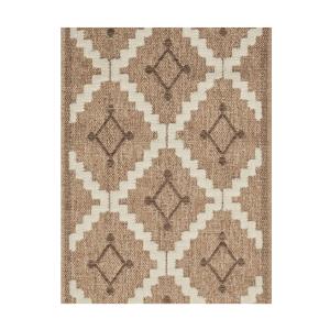 Tapis intérieur et extérieur en polypropylène marron 160x23…