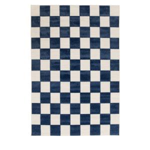 Tapis intérieur et extérieur géométrique -120x170cm Bleu Po…