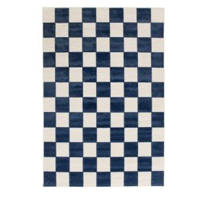 Tapis intérieur et extérieur géométrique -160x230cm Bleu Po…