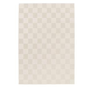 Tapis intérieur/extérieur - 120x170cm Écru Polypropylène