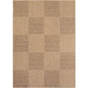 Tapis intérieur/extérieur aspect jute - 140x200