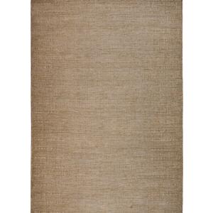 Tapis intérieur extérieur aspect jute à motif bordure beige…