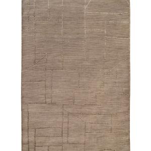 Tapis intérieur extérieur aspect jute beige 190x290