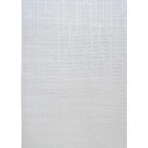 Tapis intérieur extérieur aspect jute blanc ivoire 190x290