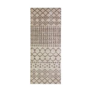 Tapis intérieur extérieur  motif berbère sable 80x200