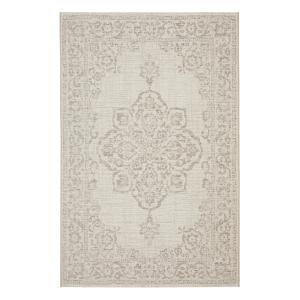 Tapis intérieur extérieur résistant tâches et UV beige 120x…