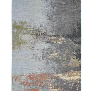 Tapis intérieur extérieur vintage taupe multicolore 123x180…