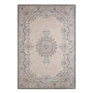 Tapis intérieur motif baroque rose, rouge et bleu 120 x 160…