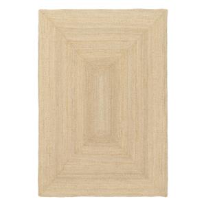 Tapis intérieur rectangulaire jute 120 x 170 cm naturel