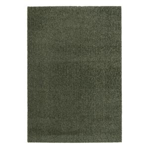 Tapis intérieur velours frisé vert foncé, 200 x 290cm