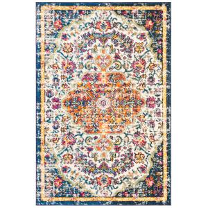 Tapis Ivoire/Orange 122 X 183 cm