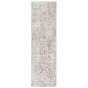 Tapis ivoire / taupe 66 x 213 cm