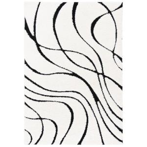 Tapis Ivory / Black 160 X 229 cm