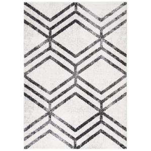 Tapis ivory / charcoal 183 x 274 cm