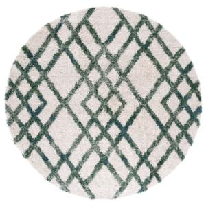 Tapis Ivory / Green 99 x 99cm