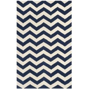 Tapis Laine Bleu 122 X 183 cm