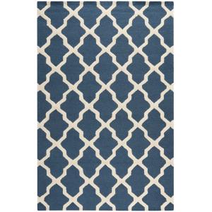 Tapis Laine Bleu 183 X 274 cm