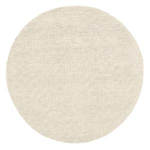 Tapis Laine/Cotton Ivoire/Gris clair 122 X 122 cm