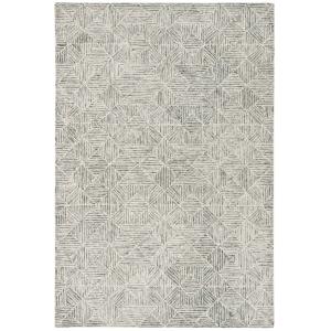 Tapis Laine Green / Ivory 183 X 274 cm