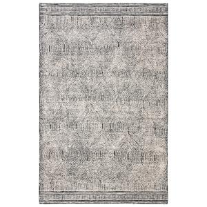 Tapis Laine Ivoire / Charbon 183 X 274 cm