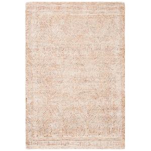Tapis Laine Ivory / Rust 122 X 183 cm
