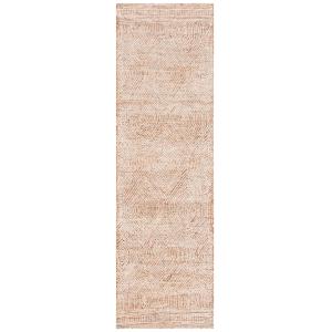 Tapis Laine Ivory / Rust 69 X 122 cm
