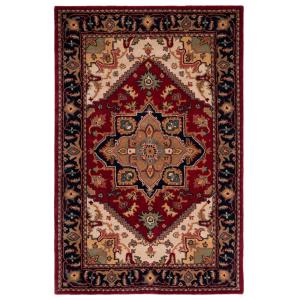 Tapis Laine Rouge 122 X 183 cm