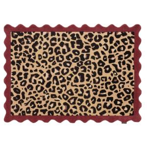 Tapis Laine Tissé à la main motif Léopard 160x230
