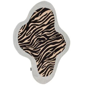 Tapis Laine Tissé à la main motif Zèbre 200x290