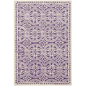 Tapis Laine Violet 91 X 152 cm