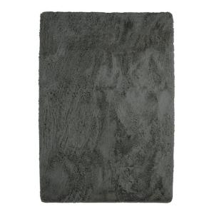 Tapis lavable à base fine et souple extra doux gris foncé 2…