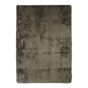 Tapis lavable à base fine  souple extra doux taupe 190x290
