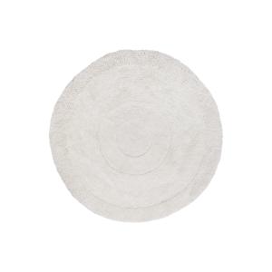 Tapis lavable blanc D250 cm