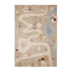 Tapis lavable chemin naturel - multicolore 200x300 cm