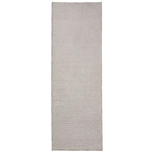 Tapis lavable de couloir gris 78x230cm